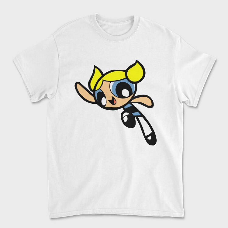 Tricou Barbati (Unisex), Cartoon Retro the Powerpuff Girls 4