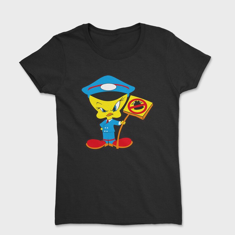 Tricou Femei, Cartoon Retro Tweety 2