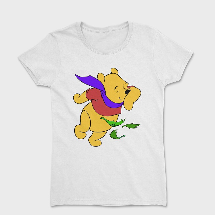 Tricou Femei, Cartoon Retro Winnie the Pooh 1