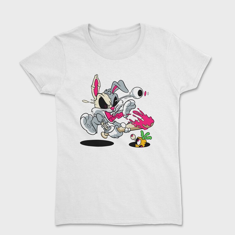 Tricou Femei, Crazy Bugs Bunny