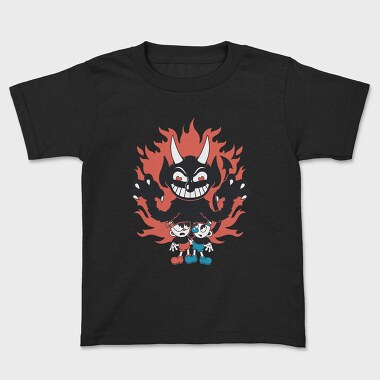 Tricou Copii, Cuphead 6