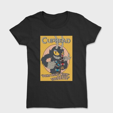 Tricou Femei, Cuphead 8