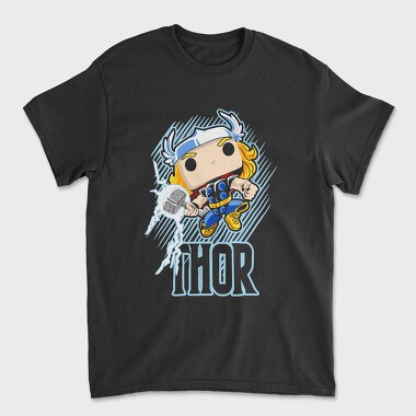 Funko Marvel thor, Tricou Barbati (Unisex)