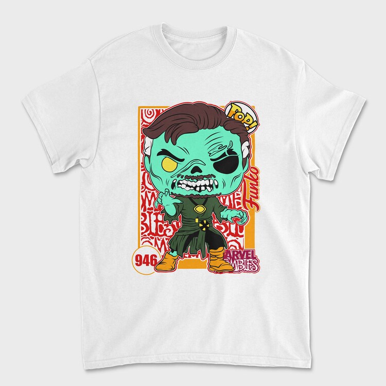 Funko Marvel Zombies Doctor Strange, Tricou Barbati (Unisex)