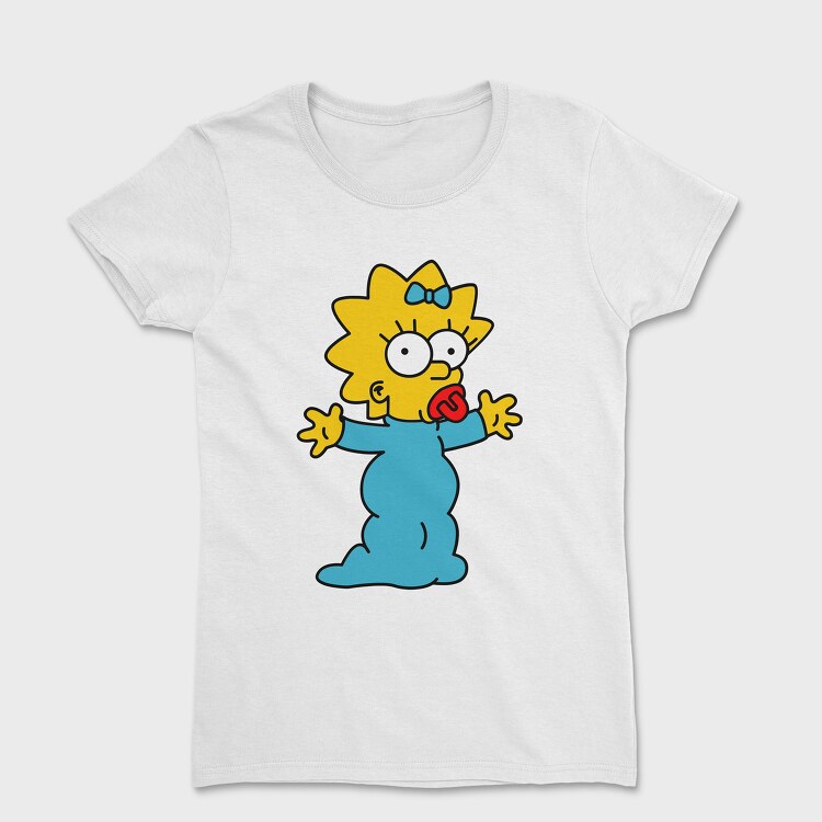 Tricou Femei, Maggie Simpson 1