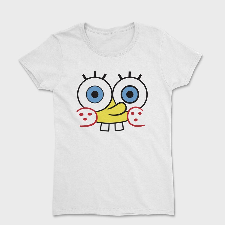 Tricou Femei, SpongeBob face 17