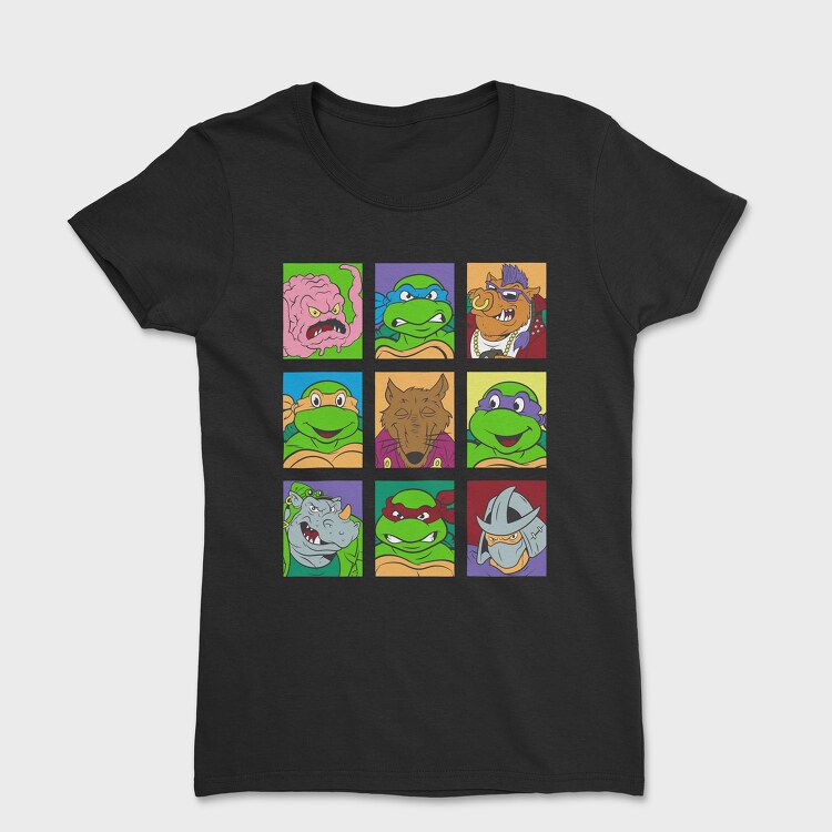 Teenage Mutant Ninja Turtles 5, Tricou Femei