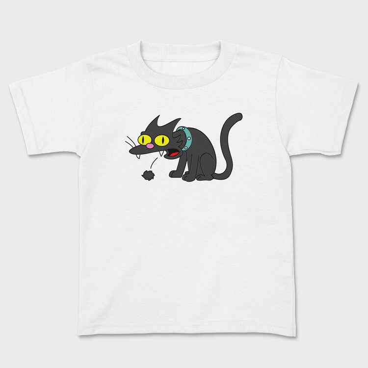 Tricou Copii, Vector Simpsons Cat