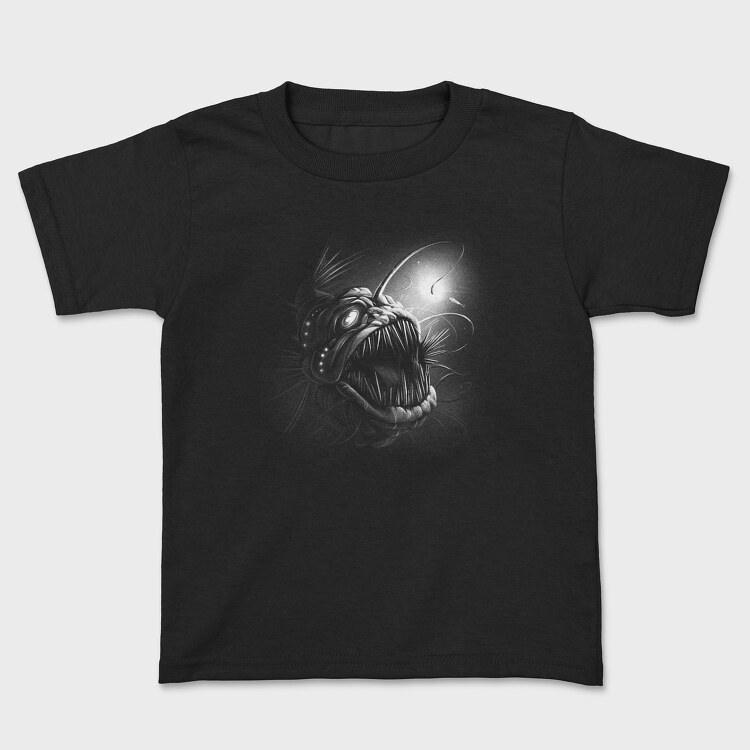 Angler Fish Deep Sea, Tricou Copii