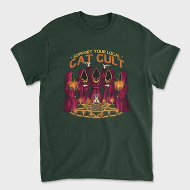 Tricou Barbati (Unisex), Cat Cult