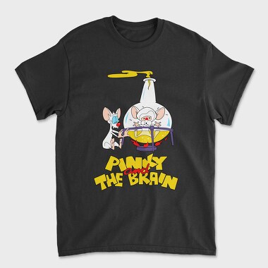 Tricou Barbati (Unisex), Pinky & the Brain 1