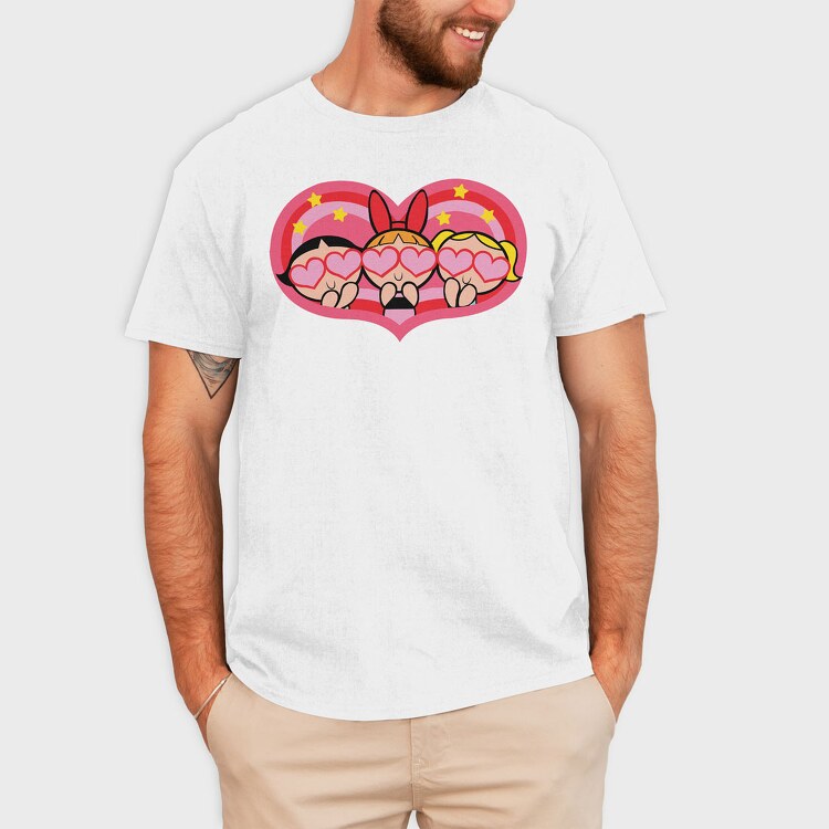 The Powerpuff Girls 2, Tricou Barbati (Unisex)