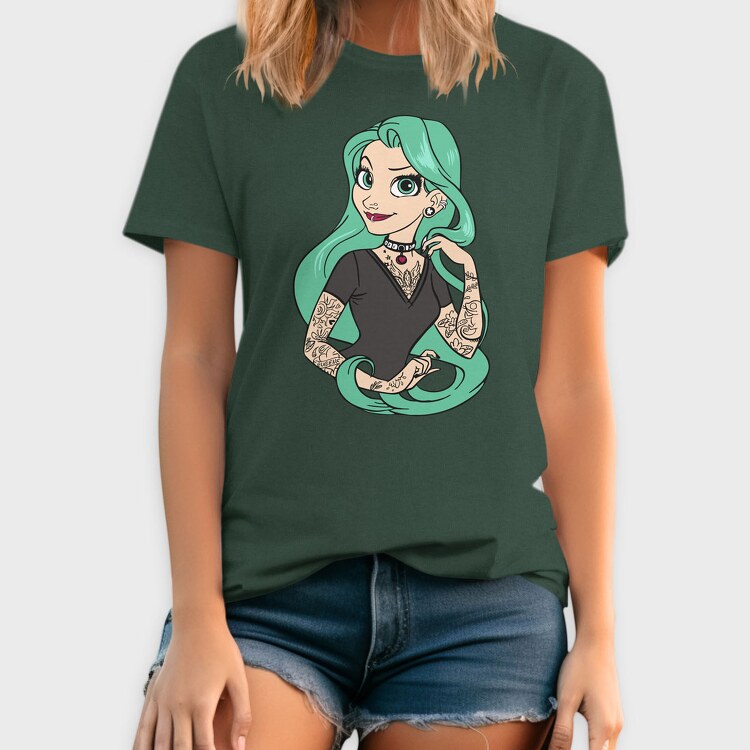 Princess Rockstar 4, Tricou Barbati (Unisex)