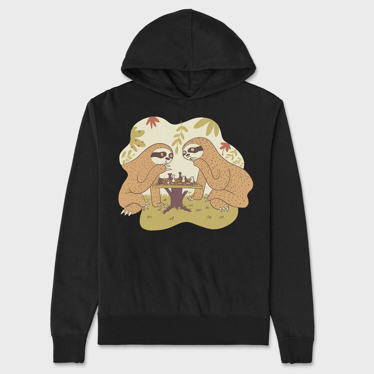 Hanorac Barbati (Unisex), Sloths Chess