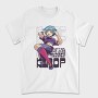Anime Girl Hop Hop, Tricou Barbati (Unisex)
