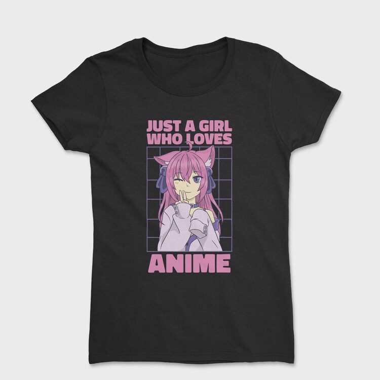 Anime Girl Vibes, Tricou Femei