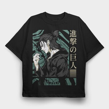 Attack On Titan Emblem, Tricou Oversize Barbati (Unisex)
