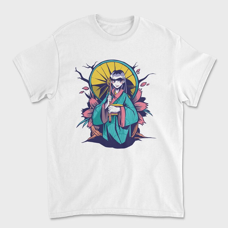 Autumn Geisha, Tricou Barbati (Unisex)