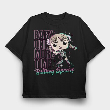 Baby One More Time Britney, Tricou Oversize Barbati (Unisex)
