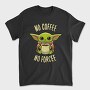 Baby Yoda Coffee, Tricou Barbati (Unisex)