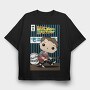 Back To The Future Guitar Boy, Tricou Oversize Barbati (Unisex)