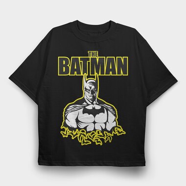 Batman Comic Style, Tricou Oversize Barbati (Unisex)