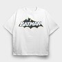 Batman Tee, Tricou Oversize Barbati (Unisex)