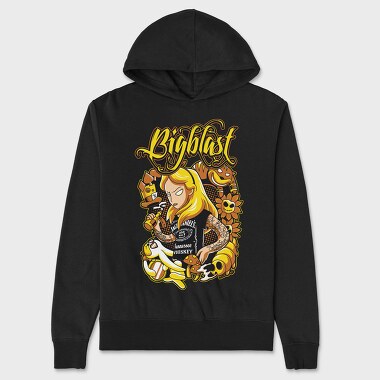 Bigblast Whiskey Girl, Hanorac Oversize Barbati (Unisex)