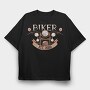 Biker Established 2000, Tricou Oversize Barbati (Unisex)