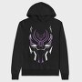 Black Panther Mask, Hanorac Oversize Barbati (Unisex)
