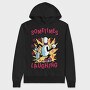 Bowling Laughter, Hanorac Oversize Barbati (Unisex)