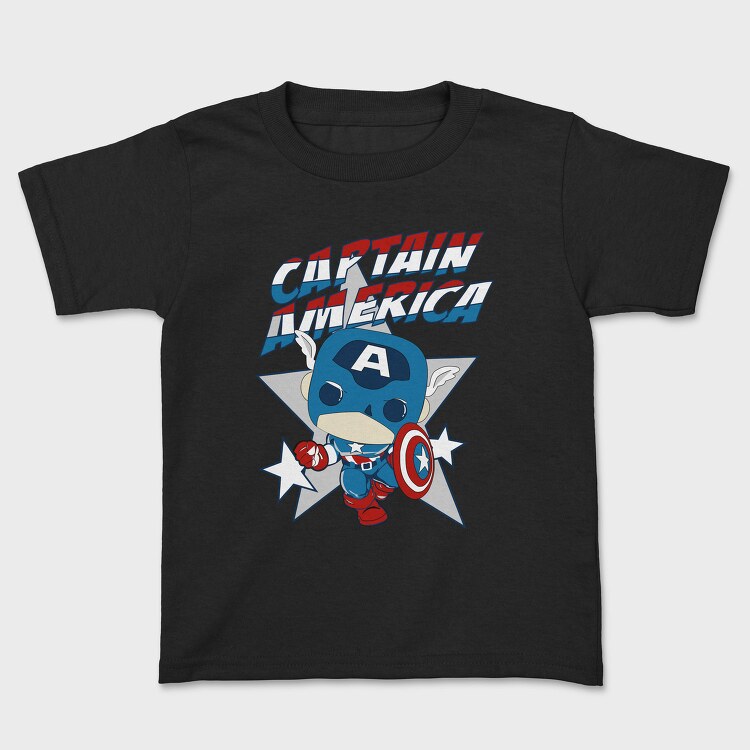 Captain America Pop Art 1, Tricou Copii
