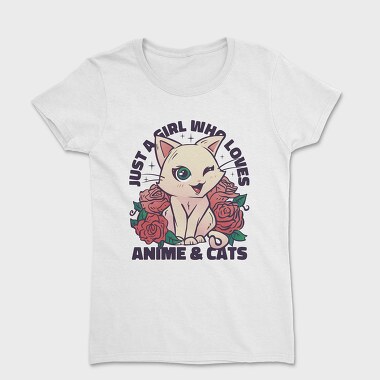 Cat Rose Anime, Tricou Femei