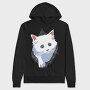 Cat Whiskers Dream, Hanorac Oversize Barbati (Unisex)