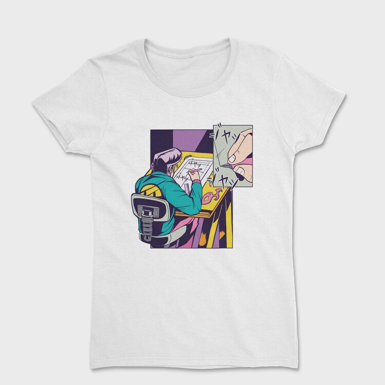 Comic Artist Sketch, Tricou Femei