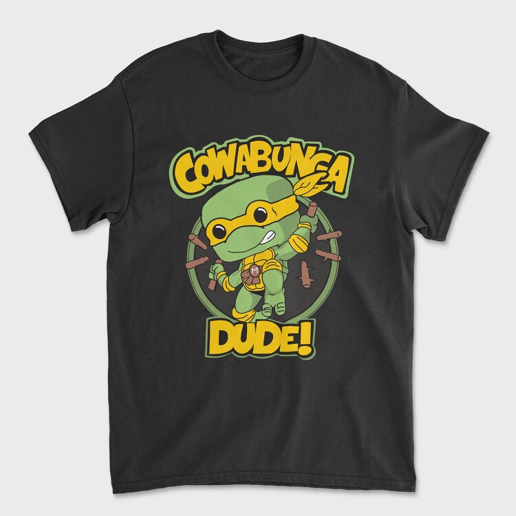 Cowabunga Dude, Tricou Barbati (Unisex)