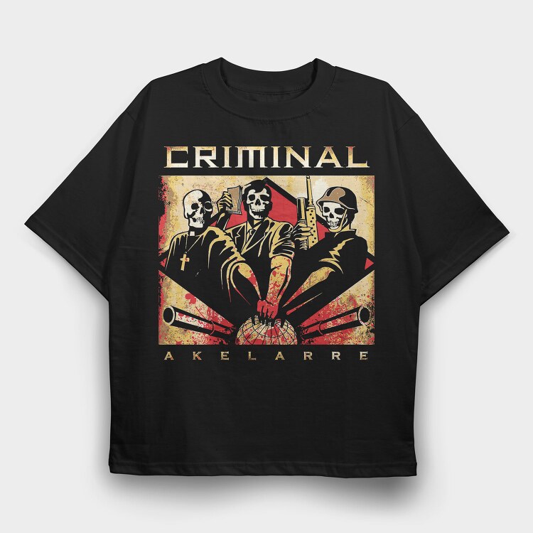 Criminals Of Akelare, Tricou Oversize Barbati (Unisex)