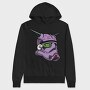 Cyber Unicorn, Hanorac Oversize Barbati (Unisex)