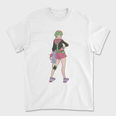 Cyberpunk Girl, Tricou Barbati (Unisex)