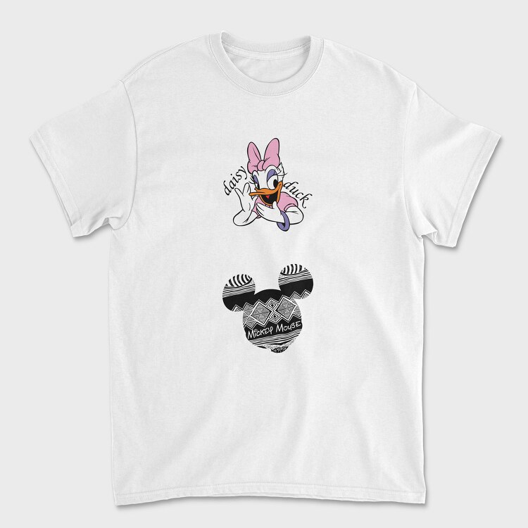 Daisy Duck Mickey Mouse, Tricou Barbati (Unisex)
