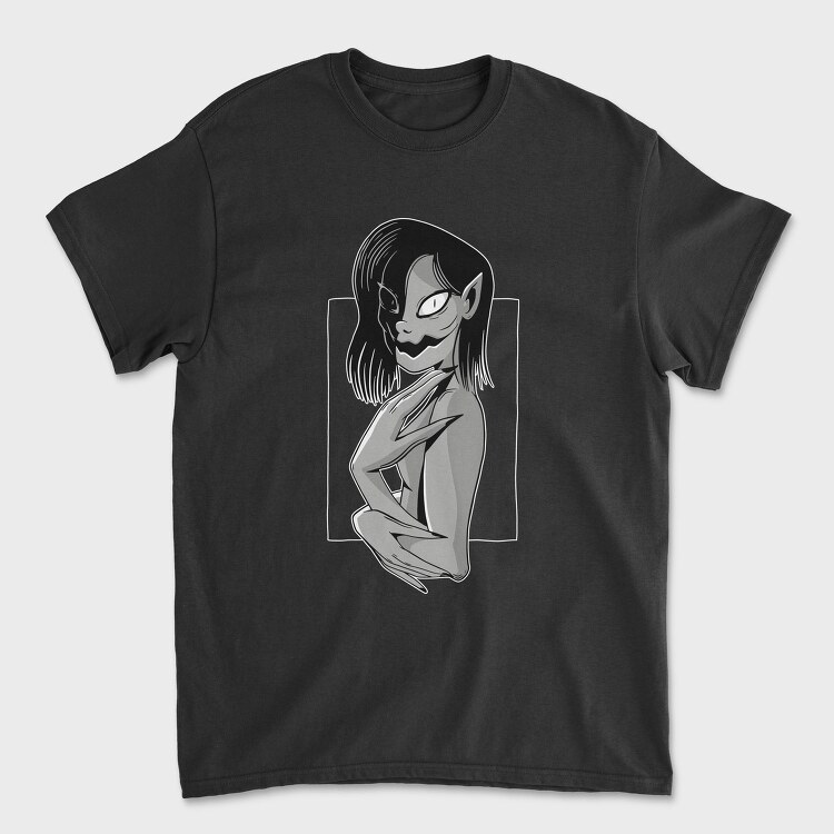 Dark Elf Grin, Tricou Barbati (Unisex)