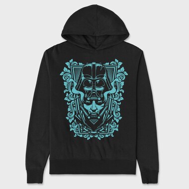 Darth Vader Crest, Hanorac Oversize Barbati (Unisex)