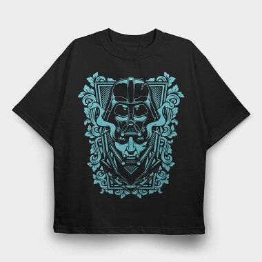 Darth Vader Crest, Tricou Oversize Barbati (Unisex)
