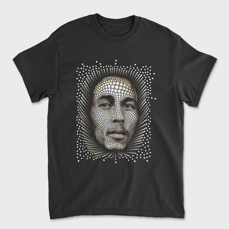 Dot Portrait, Tricou Barbati (Unisex)