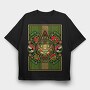 Dragon Dance, Tricou Oversize Barbati (Unisex)
