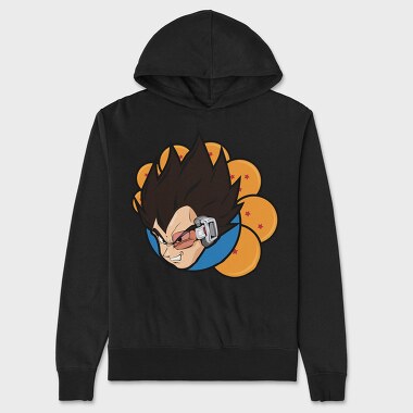 Dragonball Z Power, Hanorac Oversize Barbati (Unisex)