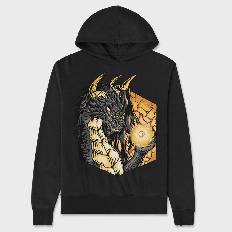 Dragons Eye, Hanorac Oversize Barbati (Unisex)