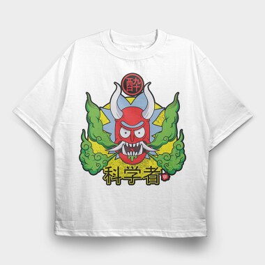 Drunken Samurai, Tricou Oversize Barbati (Unisex)