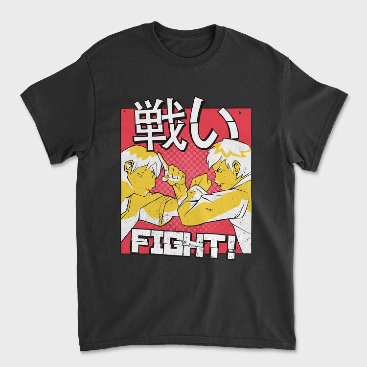 Fighting Spirit, Tricou Barbati (Unisex)
