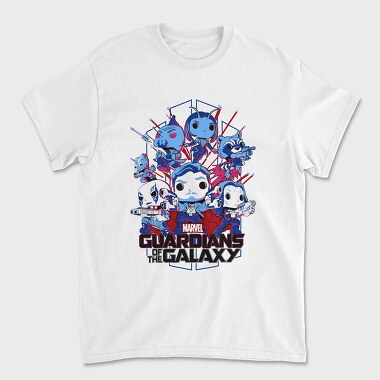 Guardians Of The Galaxy Pop Art, Tricou Barbati (Unisex)